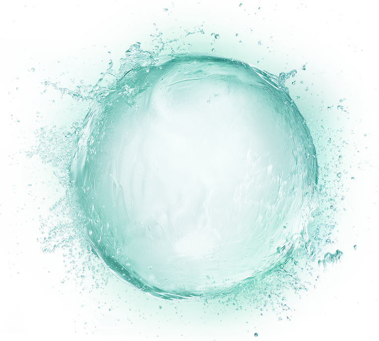 Elements Droplets Effect Water Green Fresh Icon Transparent PNG Image