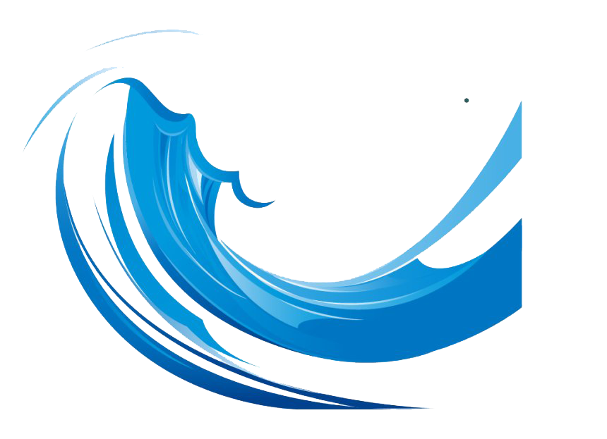 Blue Wave PNG Image High Quality Transparent PNG Image