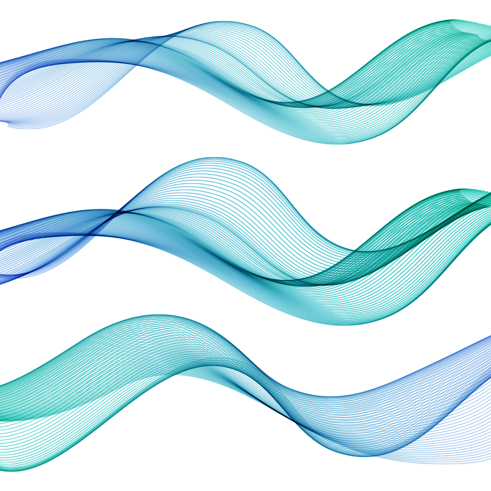 Turquoise Wave Free Download Image Transparent PNG Image