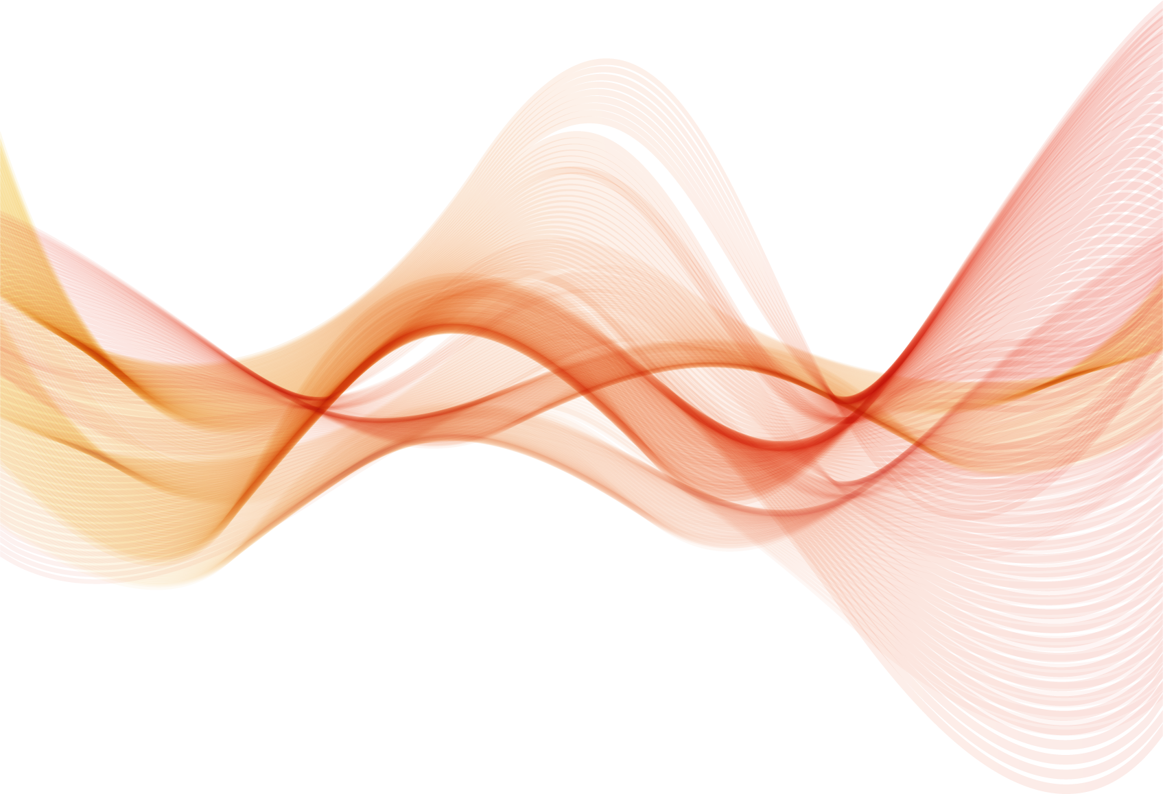 Orange Vector Wave Free Download PNG HD Transparent PNG Image