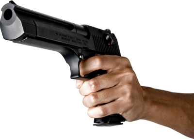 Gun In Hand File Transparent PNG Image