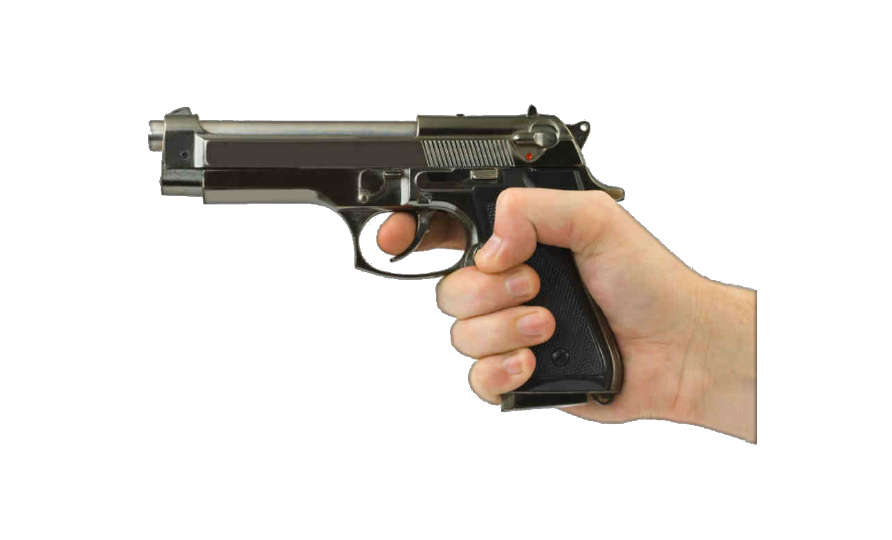 Gun In Hand Photos Transparent PNG Image