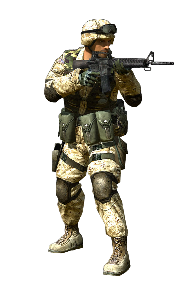 Battlefield Army Soldier Free Clipart HQ Transparent PNG Image