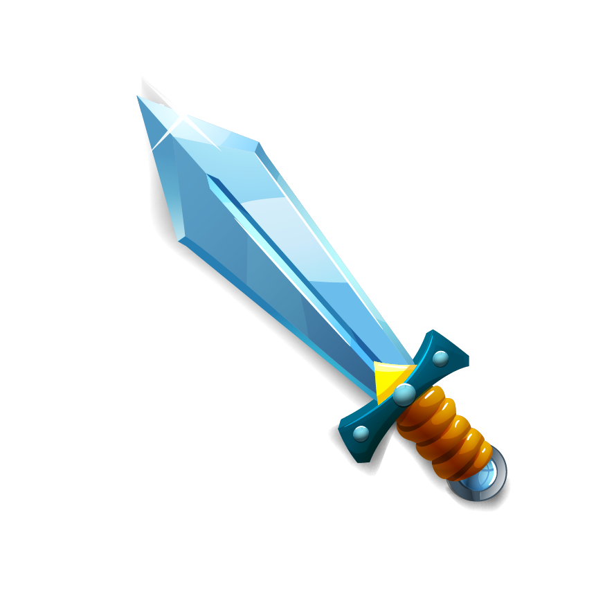 Weapon Game Angle Cartoon Sword Download HQ PNG Transparent PNG Image