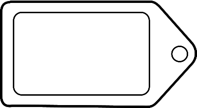 Blank Tag Picture Transparent PNG Image