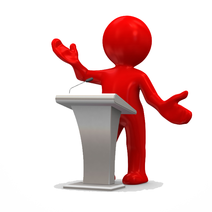 Speaking Clipart Transparent PNG Image