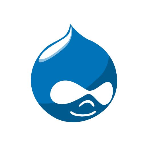 Blue Electric Drupal Symbol Wallpaper Computer Brand Transparent PNG Image