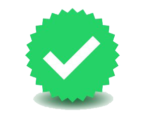 Badge Whatsapp Verified PNG Download Free Transparent PNG Image