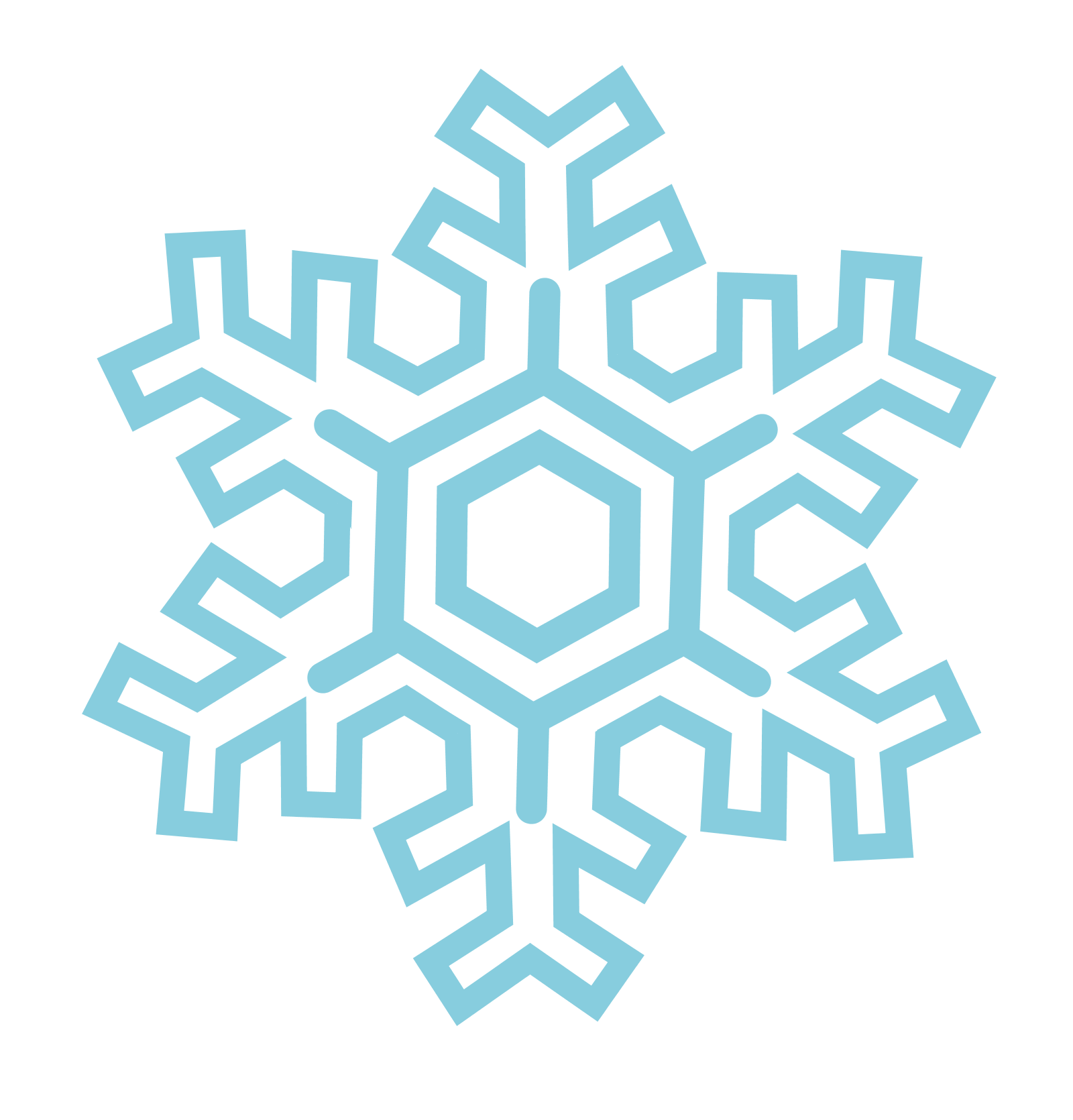 Snowflakes Transparent Background Transparent PNG Image