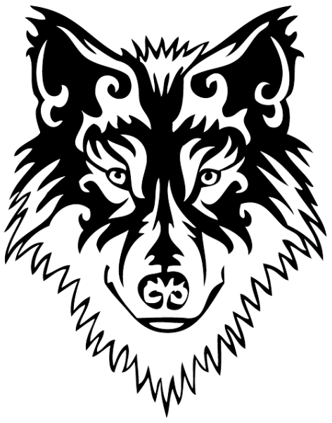 Wolf Tattoos Png Image Transparent PNG Image