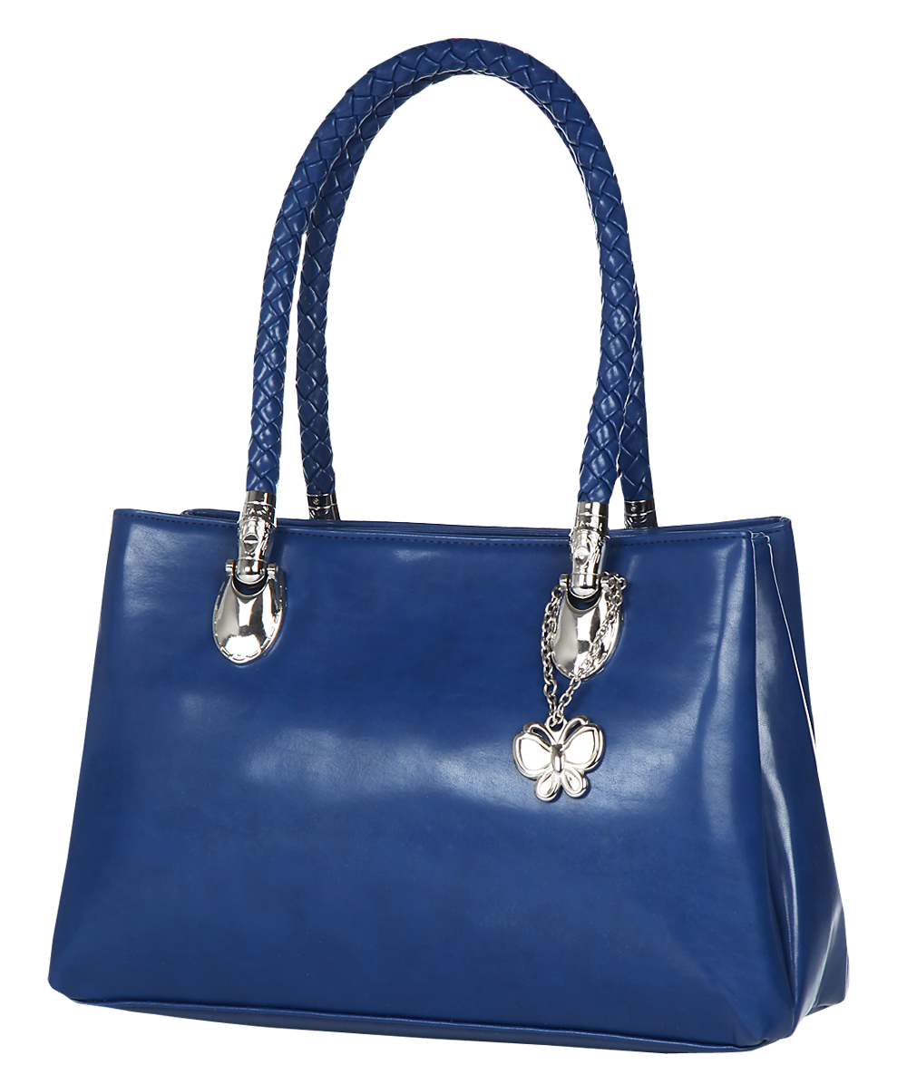 Blue Handbag Butterfly HQ Image Free Transparent PNG Image