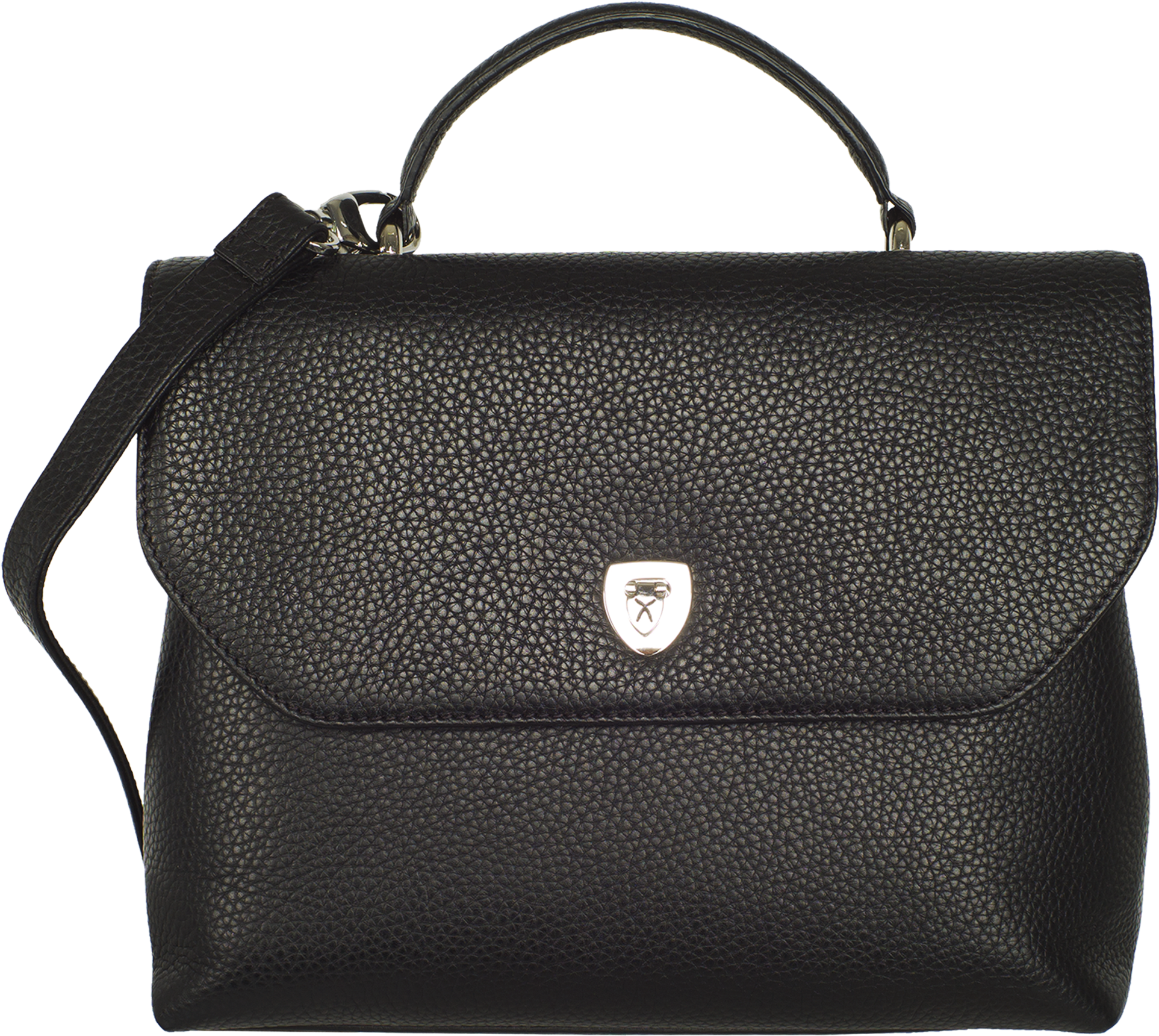 Handbag Leather Ladies Black Free Download PNG HQ Transparent PNG Image