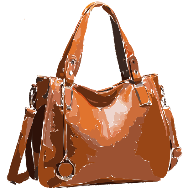 Leather Brown Pic Handbag Download HD Transparent PNG Image