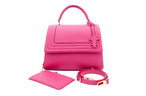 Pink Handbag Glossy Photos PNG File HD Transparent PNG Image