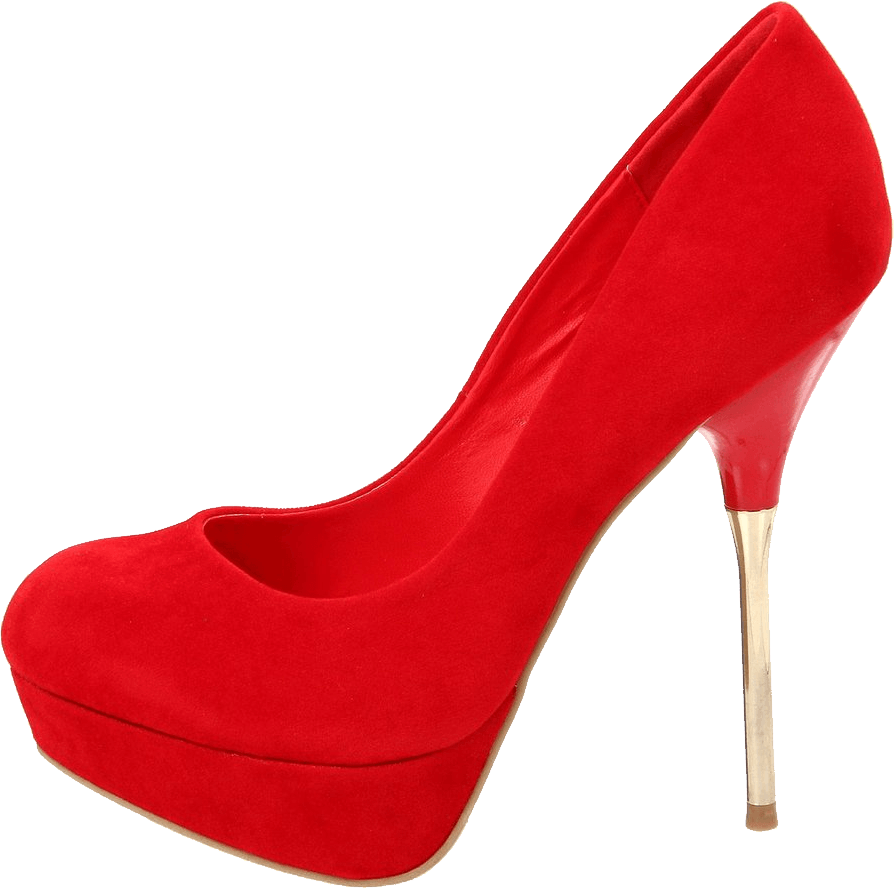 Red Women Shoe Png Image Transparent PNG Image