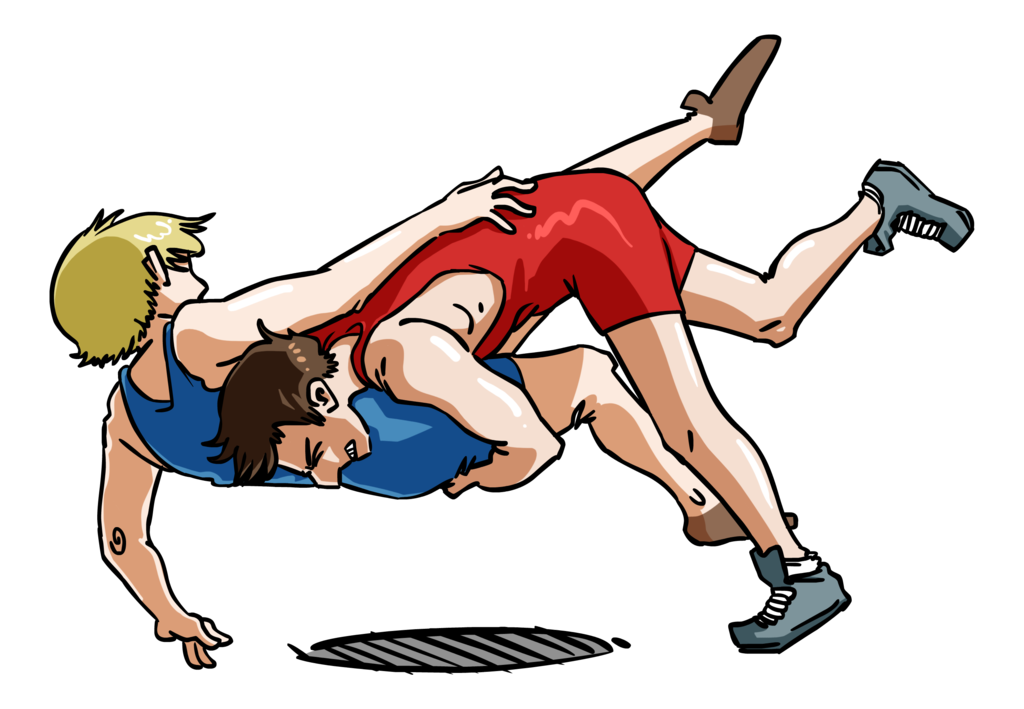 Wrestling File Transparent PNG Image