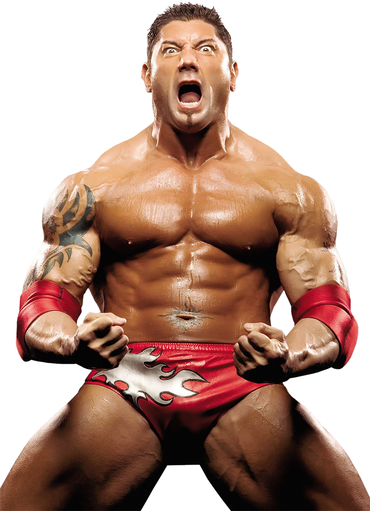 Shouting Dave Batista Free Clipart HD Transparent PNG Image