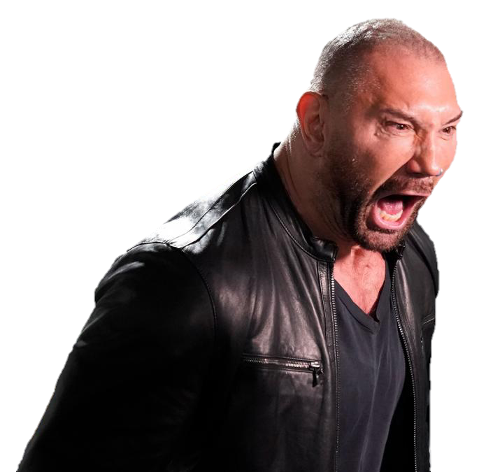 Shouting Batista PNG File HD Transparent PNG Image