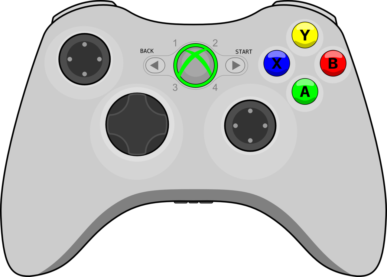 Xbox Controller Transparent Background Transparent PNG Image