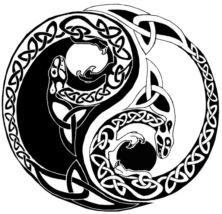 Yin-Yang Tattoos Picture Transparent PNG Image