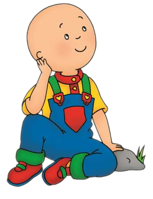 Television Portable Caillou Series Season Youtube Children'S Transparent PNG Image