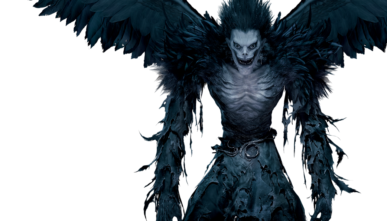 Mythical Ryuk Light Character Fictional Yagami Creature Transparent PNG Image