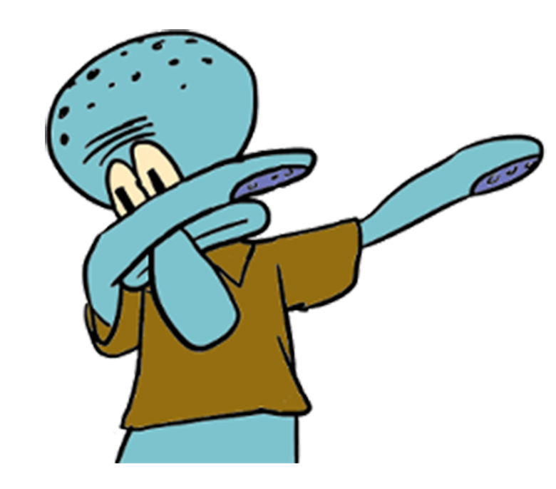 Genius Youtube Hand Joint Tentacles Squidward Transparent PNG Image