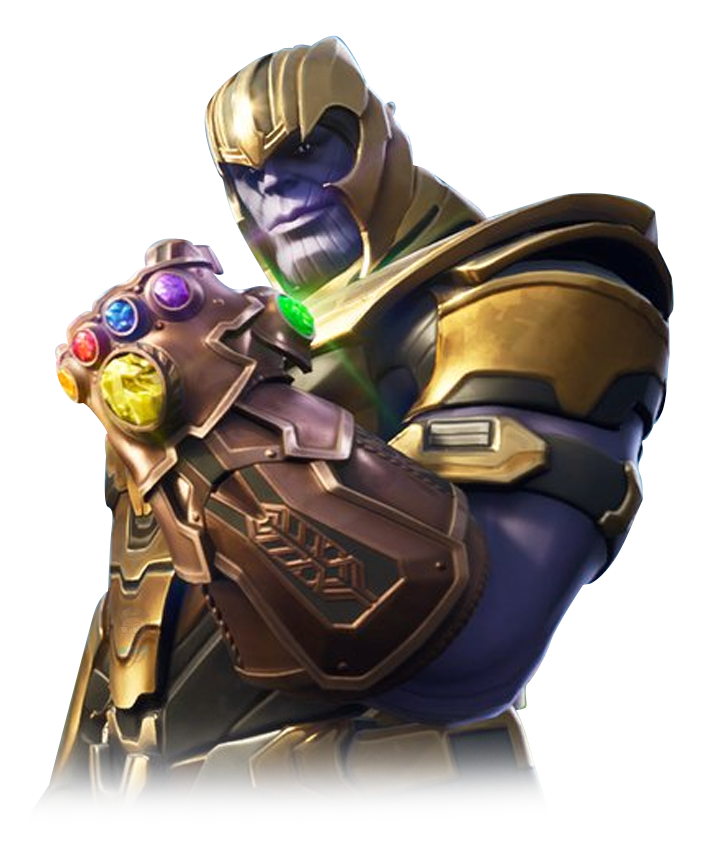 Character Fictional Royale Fortnite Battle Thanos Transparent PNG Image