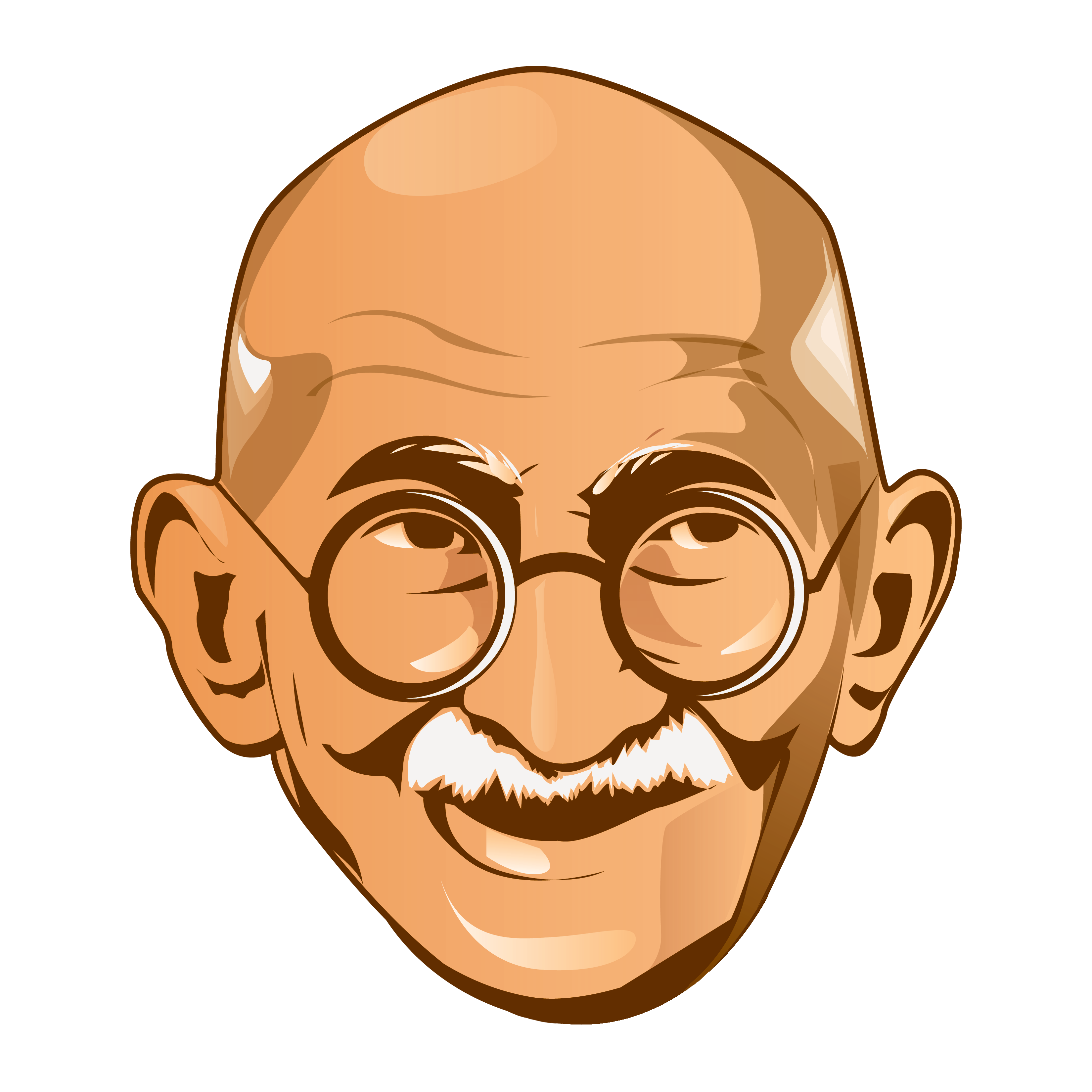 Jayanti Facial Hair Mahatma Gandhi Human Transparent PNG Image