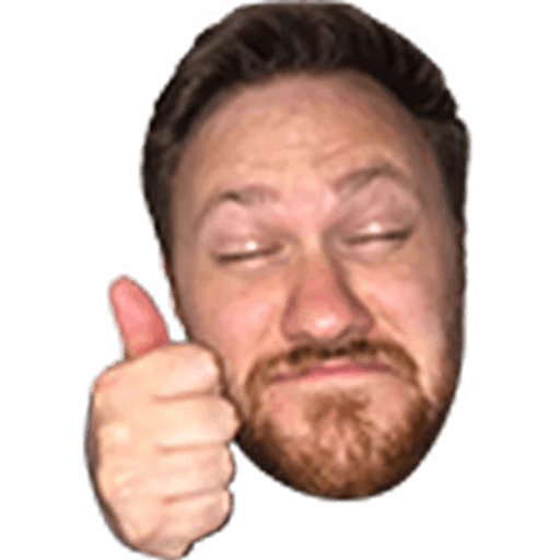 Media Emote Streaming Nose Twitchtv Man Transparent PNG Image