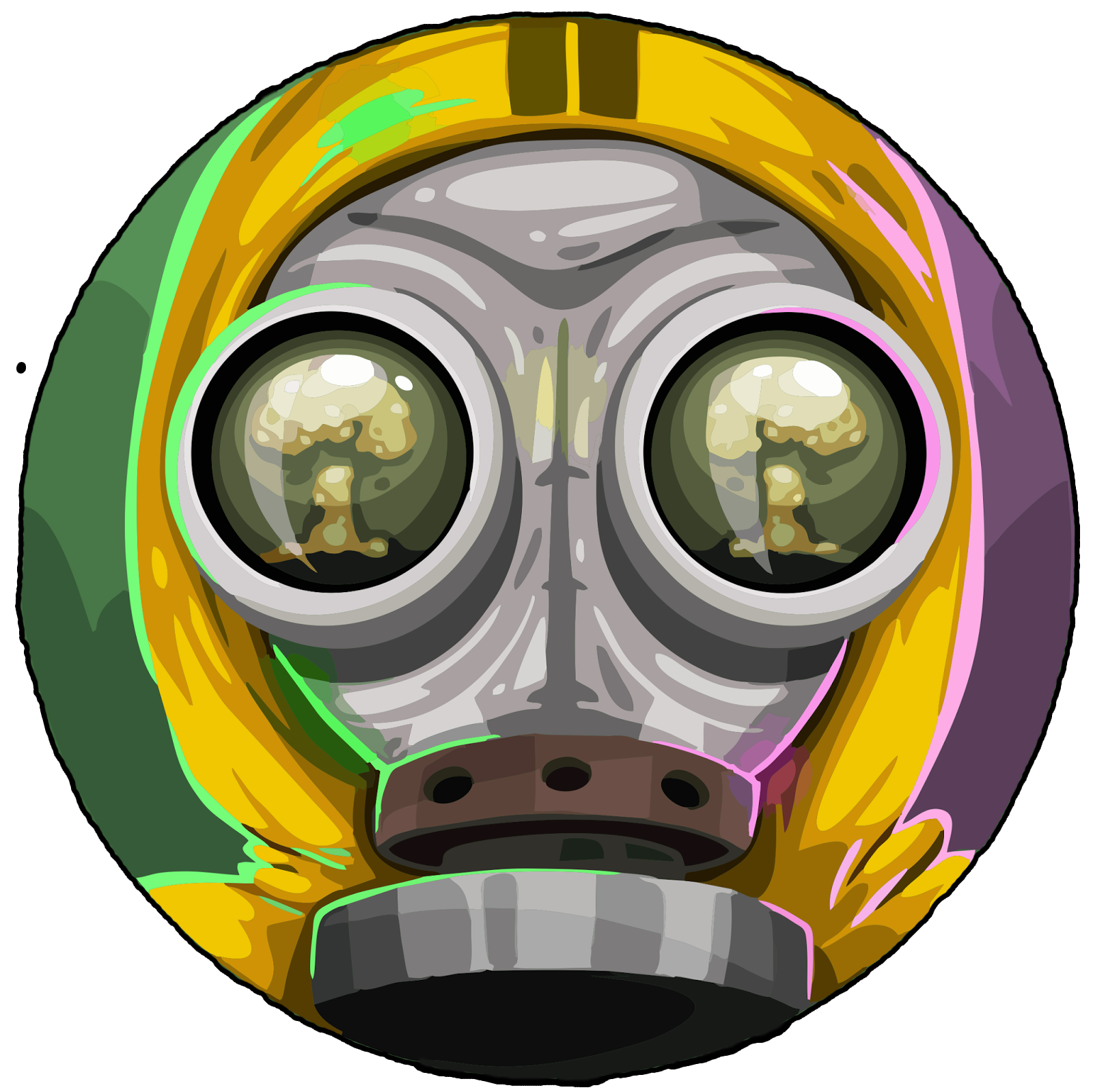 Slitherio Mask Agario Gas Agar Headgear Transparent PNG Image