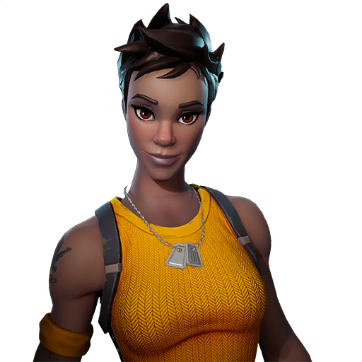 Brown Newbie Character Fictional Hair Royale Fortnite Transparent PNG Image