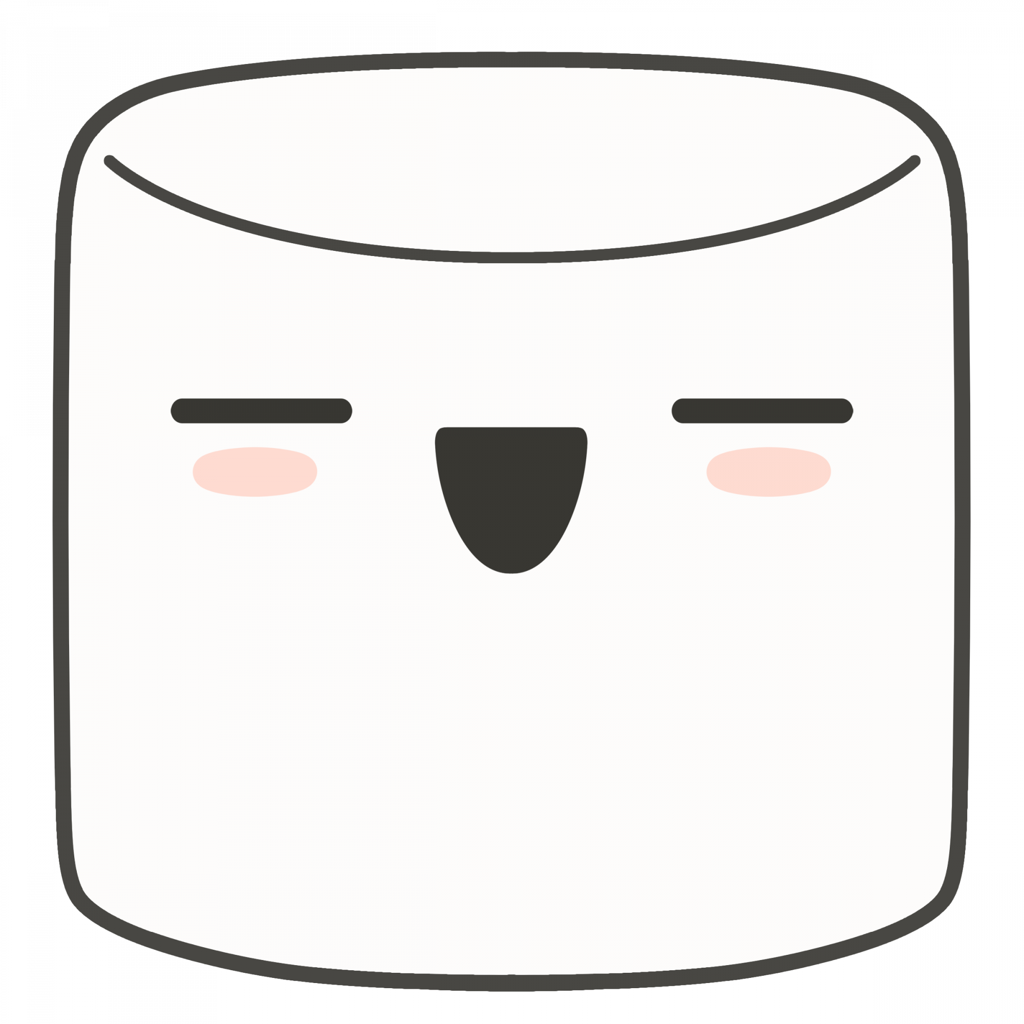 Cute Marshmallow Free HD Image Transparent PNG Image